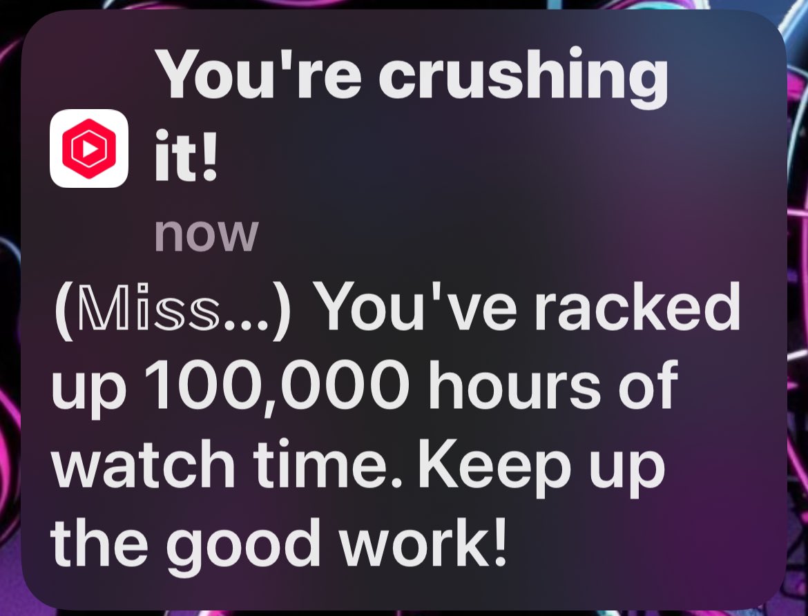 ItsMissShorty's tweet photo. 🛼🛼🛼🛼🛼 That’s since July 2024. At the time I started livestreaming, my channel had 149 watch hours. 

It’s now 3.34M views, and 100,000 watch hours. 

Not bad. 

#MissShorty #CampShorty #BestChat #BestMods #BestCommunity #ChatisBae https://t.co/r7JitpcSdW