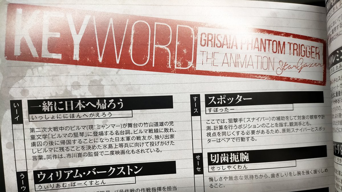 grisaia_fw's tweet image. 🚨OVA無料配信❸月❸❶日まで！🚨

🔽TVアニメ前日譚となる全3話を無料で見るチャンス✨
grisaia-pt.com/gptanime/news/…

さらに！

🌟「スターゲイザー」劇場パンフレットが通販で販売中！
amazon.co.jp/s?me=A32G2FSM4…
・トーカ役 #佐倉綾音 さん＆グミ役 #三森すずこ さんの対談
・有坂先生役…