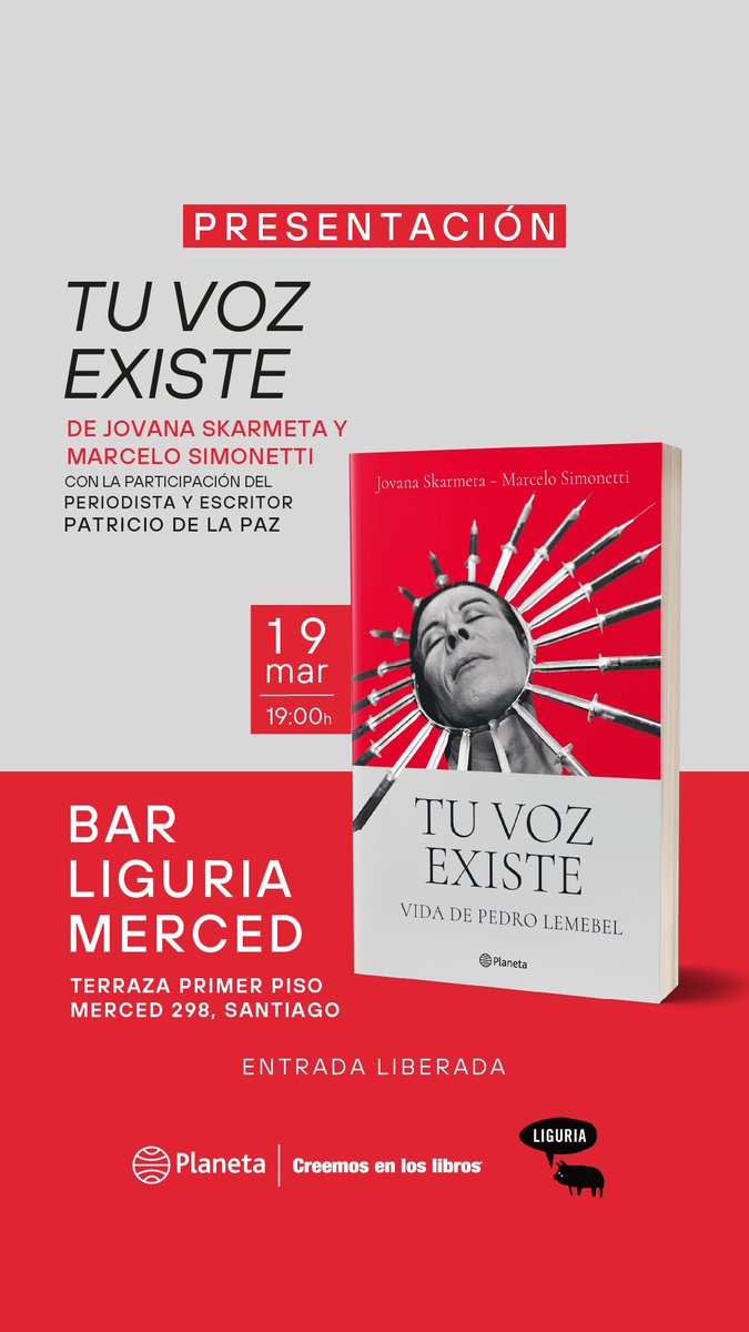 Les esperamos este miércoles para recordar la voz de Lemebel en <a href="/bar_liguria/">Bar Liguria</a> de Merced con <a href="/marcelosimonett/">Marcelo Simonetti</a> y nos acompañará Patricio de la Paz.