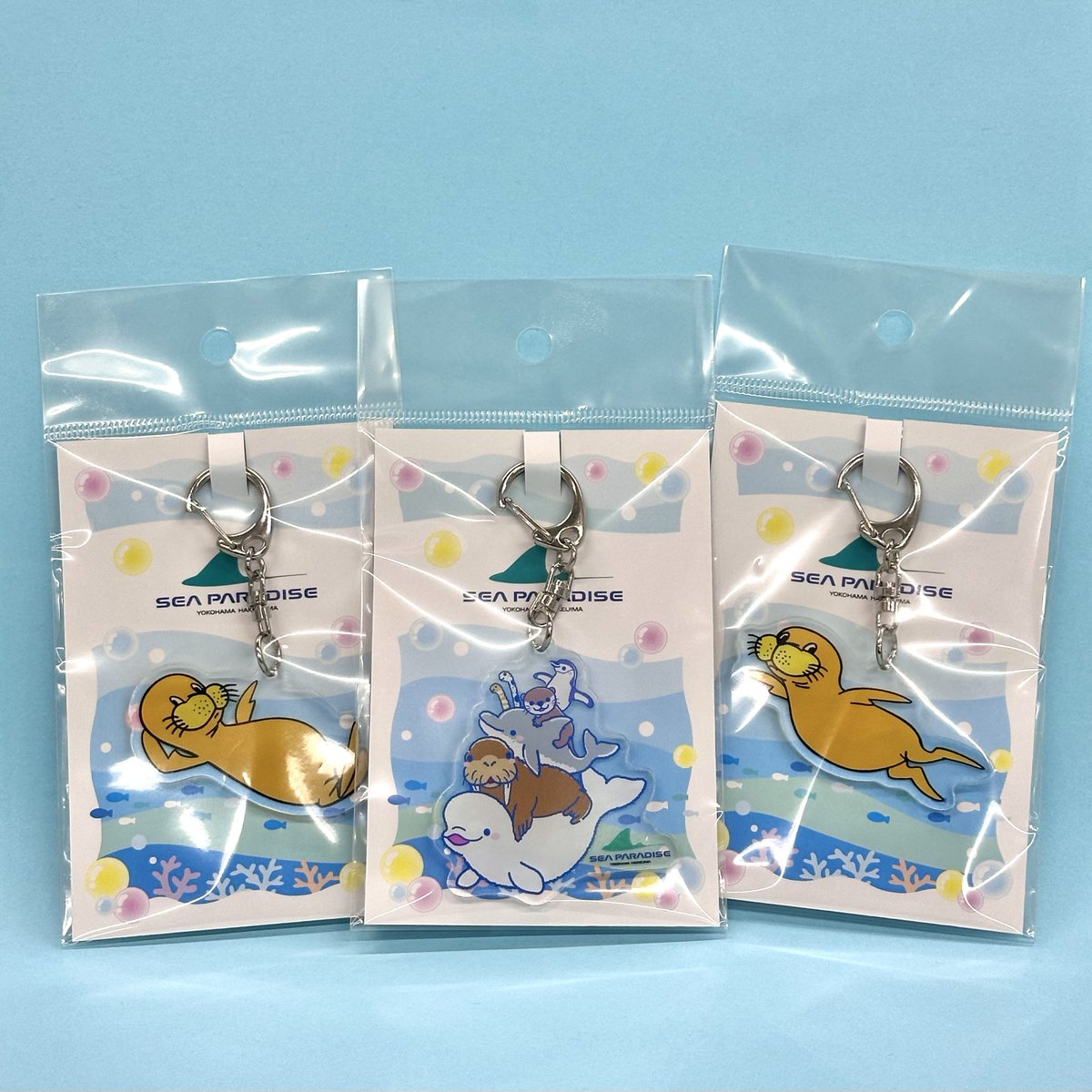 【新品未使用】メイドインアビス　八景島シーパラダイス　アクリルキーホルダー 日本語) 横浜・八景島シーパラダイス×ジョジョの奇妙な冒険