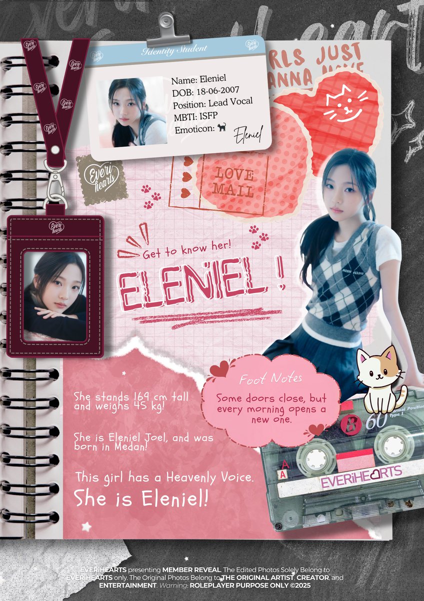 ⠀

      · · · · · · · · · · · · · · · · · ·        ❤︎
      ꒰    𝘔𝘌𝘌𝘛  🐈‍⬛ 𝗘𝗟𝗘𝗡𝗜𝗘𝗟    ꒱
      Her    hair    catches    the
      sunlight,     spinning gold
      from        the        ordinary.
      ❤︎        · · · · · · · · · · · · · · · · · ·

⠀