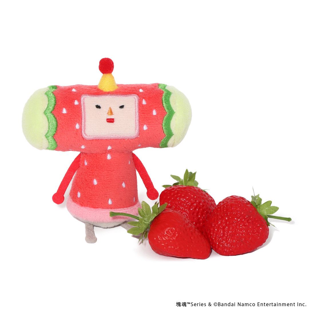 【新商品／塊魂】
ミソとイチゴチャンのヌイグルミキーホルダーが、ナタリーストアにて発売スタート✨
王子モイルヨ💚

お届けは4月初旬を予定しております。
数に限りがありますので、ご購入はお早めに！💨

▼詳細はこちら
store.natalie.mu/smartphone/new…

#katamari