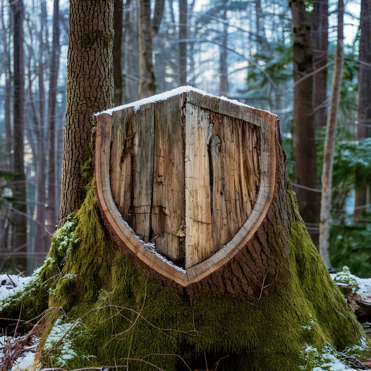 Even nature knows how to stay protected.
