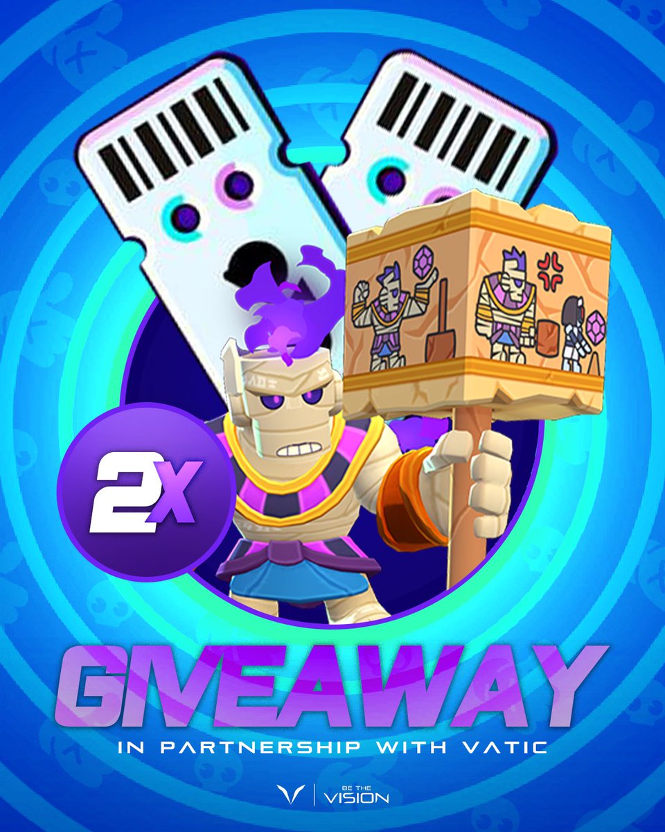 𝑮𝑰𝑽𝑬𝑨𝑾𝑨𝒀
2x Brawl Pass Plus Giveaway!

1️⃣ Follow <a href="/vatic_gg/">Vatic</a> + <a href="/MrAPGaming/">Code: AP</a> 
2️⃣ Repost

Winners drawn on March 20th! 
#BrawlStars #Giveaway