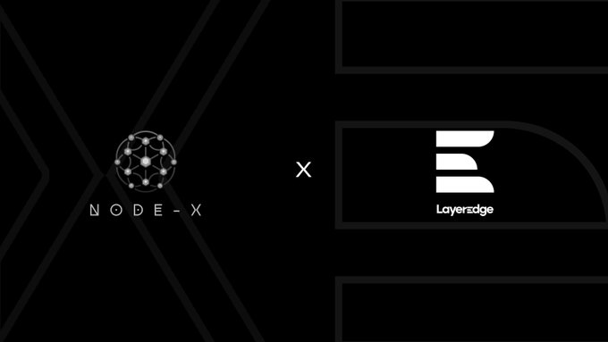 nodex_xyz's tweet image. 我们很开心的宣布：
Node-X 正式加入
@layeredge
生态系统🤝

LayerEdge  CLI node 正在内部测试中，我们即将上线一键部署，名额有限，请提前预约🔔
🫸
#NodeX #LayerEdge #Blockchain #Bitcoin #Partnership