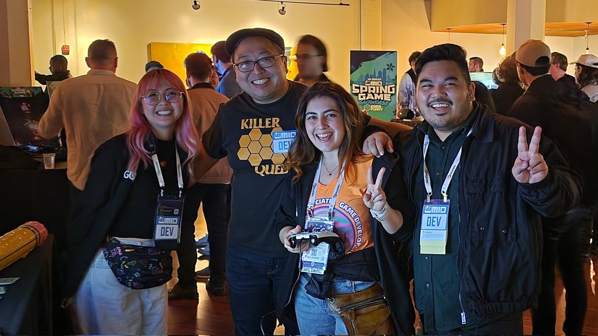 We’re live at The MIX! 🎉 Come play EOPRISM and experience the power of numbers in a whole new way! 🔢💥

Curious? Learn more: linktr.ee/UnexpectedAcce…

#GDC2025 #GDC #TheMIX #indie #videogames #gamedev #kickstarter