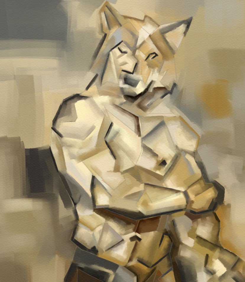 Me continuing to gnaw at cubism like a dog with a peanut butter filled kong