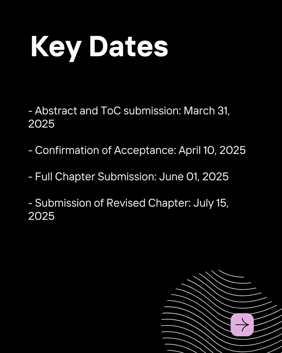 Calling all visionary #authors in #targeted #protein #degradation ! I formally invite you to #contribute your exceptional #work to our upcoming #book. Assuring an unparalleled 30-day first #decision on all #submissions. Afterall, your #brilliance deserves prompt #acknowledgement!
