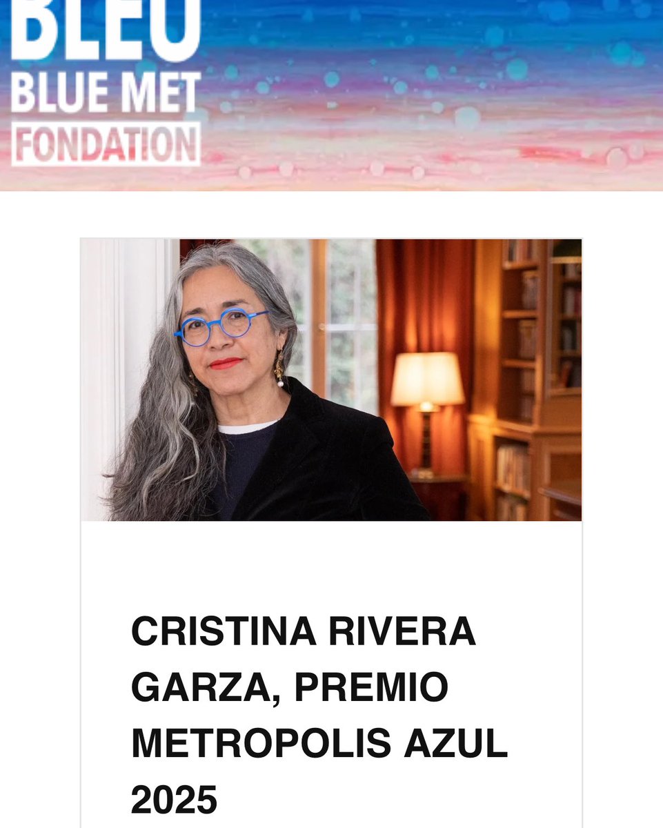 El mismo día leo estas dos noticias sobre dos importantes reconocimientos que acaba de recibir <a href="/criveragarza/">Cristina Rivera Garza</a> y en verdad que me da mucha emoción. Muchas felicidades Cristina. <a href="/IngridBee/">Ingrid Bejerman</a> <a href="/MelissaGuy/">Melissa Guy</a> <a href="/llilasbenson/">LLILAS BENSON</a> <a href="/HabEscritoras/">Hablemos, escritoras.</a> <a href="/polit_gabriela/">GabrielaPolitDueñas</a>