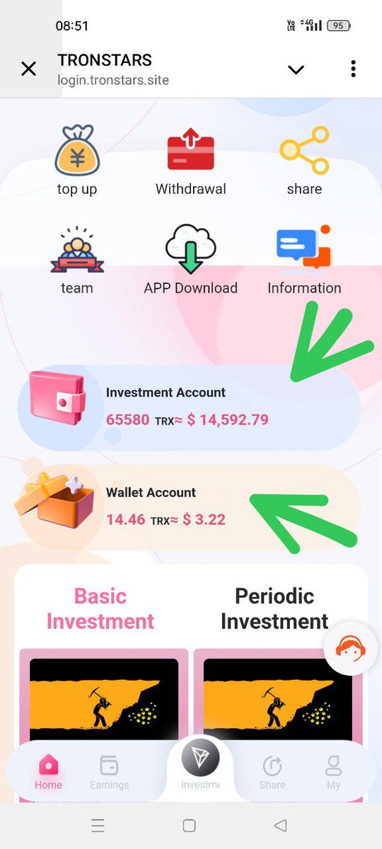 Cryptominng4's tweet photo. 65580 TRX Free Mining site
✅Starting Date 15/03/2025
➡️NEW USDT MINING
🔍Registroin link
https://t.co/GzGiMzkylh…
🔊Daily income 8% to 35%
💲Minimum deposit 20$
💲Minimum withdraw 3$
💸Deposit Method- USDT/TRX/BNB/ETh
#TON #Bitcoin #tron #trontrx #USDT #usdtether #usdt https://t.co/a4SgslRlKZ