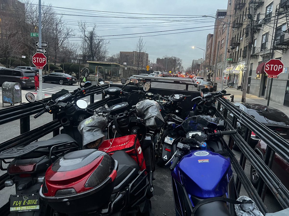 We’ve seen an increase in criminal activity involving motorcycles &amp; mopeds linked to grand larcenies, robberies, and shootings. Our dedicated Neighborhood Coordination Officers removed 16 unregisterd two wheeled vehicles from our community.