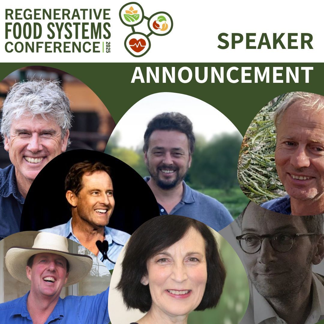RegenWA (@regenwa) on Twitter photo The first of many speaker announcements for our 2025 Regenerative Food Systems Conference!! <a href="/AnthonyJamesNow/">Anthony James</a> (MC) <a href="/MatthewEvansFPF/">Matthew Evans</a>, Nic Kentish <a href="/RCS_team/">RCS Team</a>, Margaret Stuart, <a href="/dan__kittredge/">Dan Kittredge</a>, Ronnie Duncan, and Lance Mudgway <a href="/MulloonInst/">Mulloon Institute</a>
Stay up to date:
buff.ly/YLHMGeo The first of many speaker announcements for our 2025 Regenerative Food Systems Conference!! <a href="/AnthonyJamesNow/">Anthony James</a> (MC) <a href="/MatthewEvansFPF/">Matthew Evans</a>, Nic Kentish <a href="/RCS_team/">RCS Team</a>, Margaret Stuart, <a href="/dan__kittredge/">Dan Kittredge</a>, Ronnie Duncan, and Lance Mudgway <a href="/MulloonInst/">Mulloon Institute</a>
Stay up to date:
buff.ly/YLHMGeo