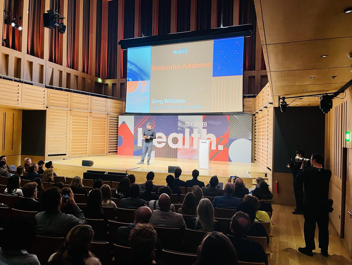 WIREDScience's tweet image. Welcome to WIRED Health 2025, where we will bring you the best insights from a fascinating array of speakers – from neurologists to biogerontologists, a former chief medical officer and an award-winning author. Follow #WIREDHealth for the latest.