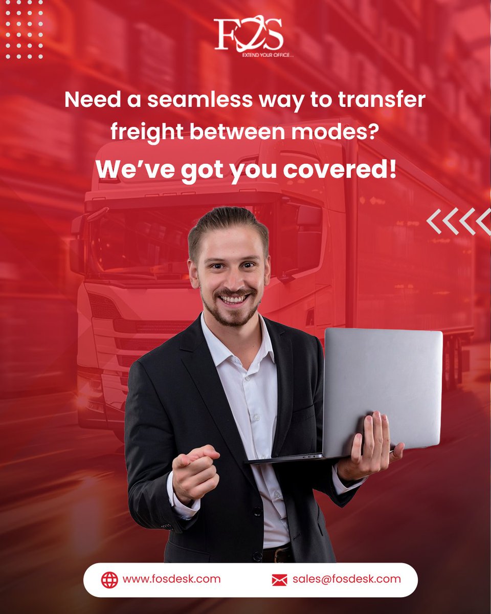 fos_desk's tweet image. Managing transloading and over-the-road (OTR) transport can be complex—but FOSDesk helps businesses handle it efficiently through outsourced operations.

#Transloading #OTR #FreightOperations #LogisticsEfficiency #FOSDesk #SupplyChain #LogisticsBPO #BackOfficeSolutions