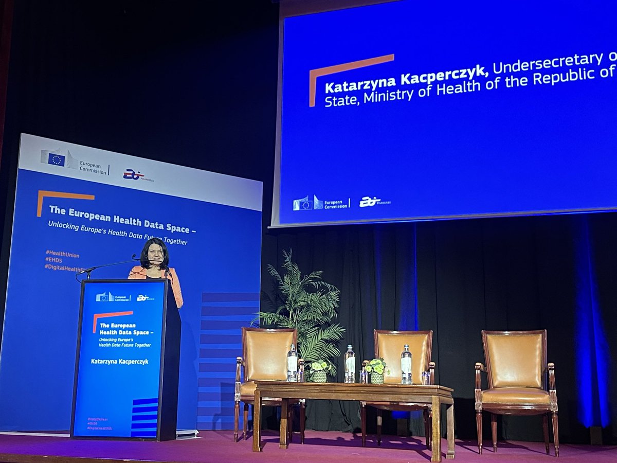 EU One Health (@eu_health) on Twitter photo <a href="/OliverVarhelyi/">Oliver Varhelyi</a> <a href="/EU_Commission/">European Commission</a> Health is one of the priorities for @POLAND25EU, and the #EHDS is key to ensuring better, more accessible healthcare. With new technologies already transforming the sector, speakers at the opening session call for fully harnessing their potential to enhance services across the EU <a href="/OliverVarhelyi/">Oliver Varhelyi</a> <a href="/EU_Commission/">European Commission</a> Health is one of the priorities for @POLAND25EU, and the #EHDS is key to ensuring better, more accessible healthcare. With new technologies already transforming the sector, speakers at the opening session call for fully harnessing their potential to enhance services across the EU