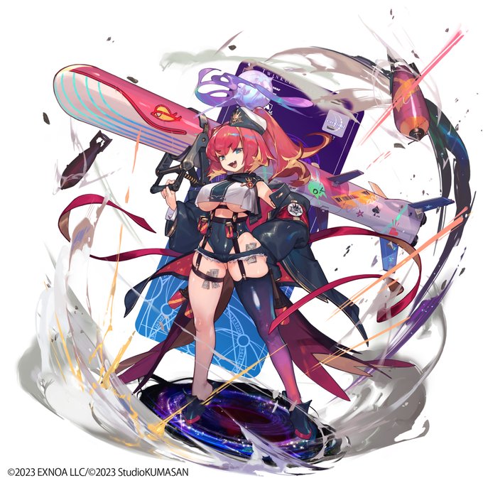 DMMGAMES クリエイティブチームくまさんの、「#ティンクルスターナイツ」にて、メテオラちゃんを描かせて頂きました!
物体FIXくん曰く、元気なキャラクターは描いていて元気がもらえますね、とのことです。
#クルスタ 