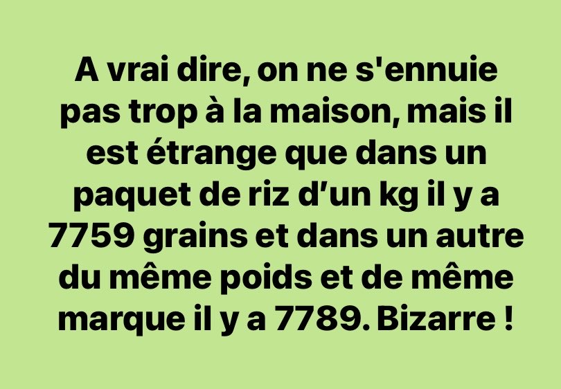 Souvenir d’un 18 Mars 2020 …😂 #covid #confinement
