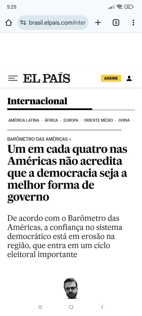 JoelsonDe's tweet image. Porque será que o povo tá comendo da democracia? #news #jornal #ssol