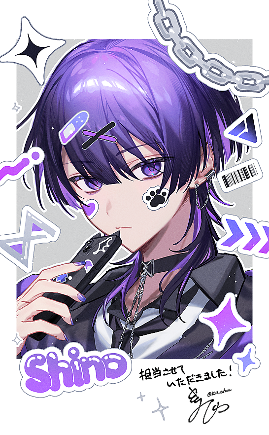 お仕事】 #クロノヴァ しのさん(#_shinoo0 )のLive2Dビジュアルお