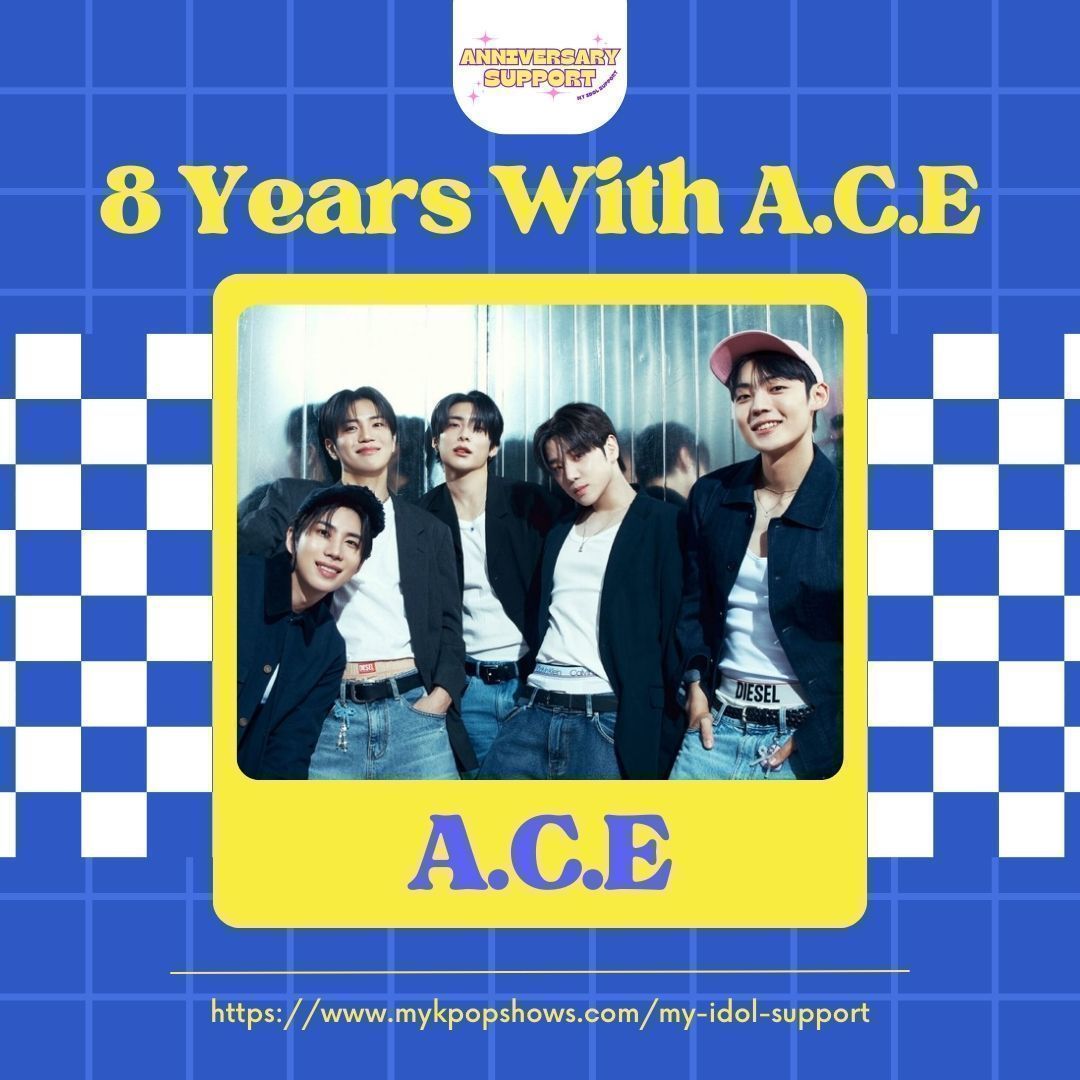 mykpopshows's tweet photo. Anniversary Support 🗳

8 Years With #ACE ❤️

🔗 https://t.co/1JR85TK3Bl

#에이스 https://t.co/U7QQkGhW3v