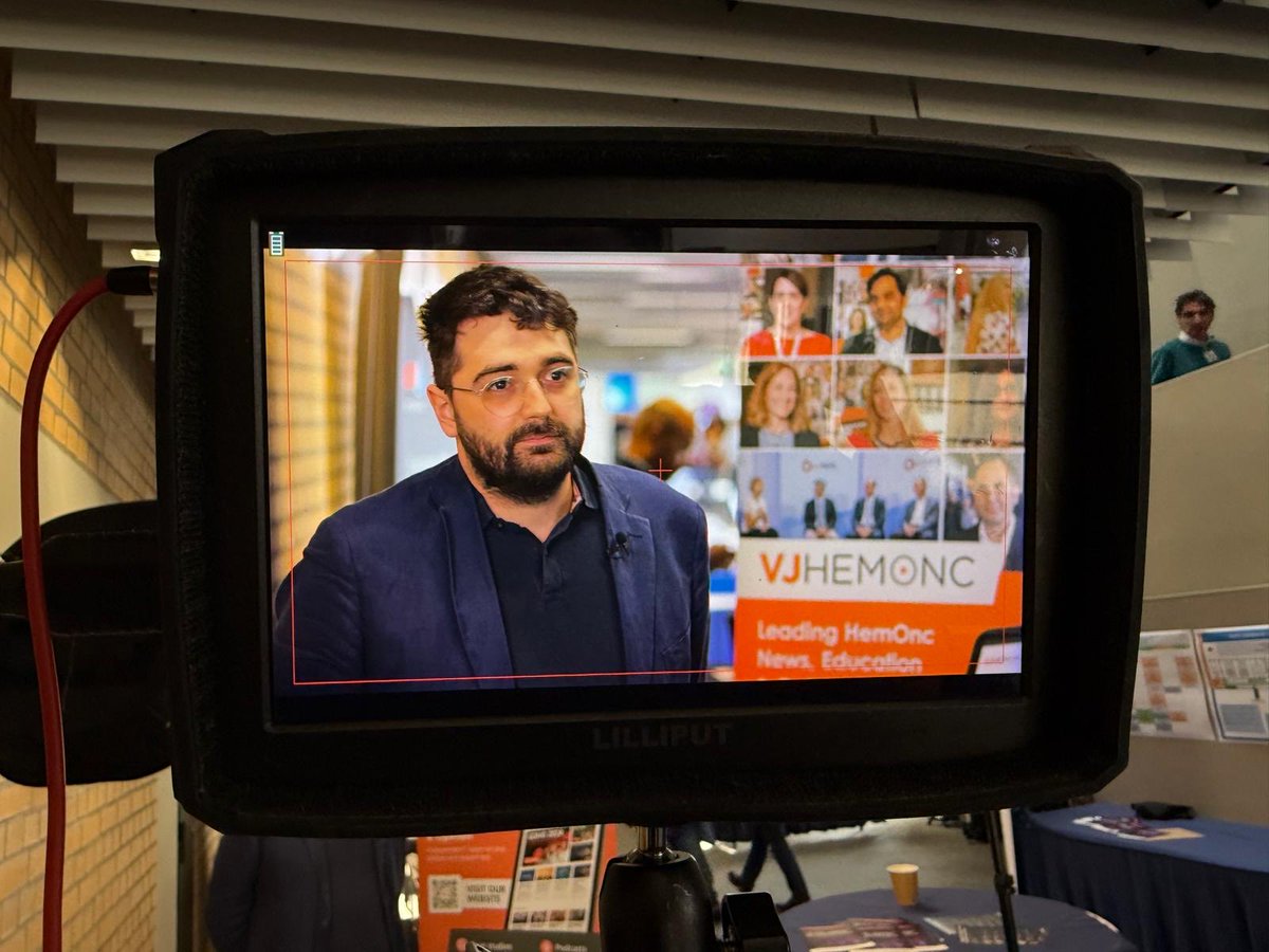 VJHemOnc (@vjhemonc) on Twitter photo Yesterday, <a href="/florian_perner/">Florian Perner</a> spoke to us on menin inhibitors in AML - from the approval of revumenib, managing side effects, strategies to overcome resistance, and more!
The full interview will be on VJHemOnc.com soon!🎥
#AMLsm #Leusm #HemOnc Yesterday, <a href="/florian_perner/">Florian Perner</a> spoke to us on menin inhibitors in AML - from the approval of revumenib, managing side effects, strategies to overcome resistance, and more!
The full interview will be on VJHemOnc.com soon!🎥
#AMLsm #Leusm #HemOnc