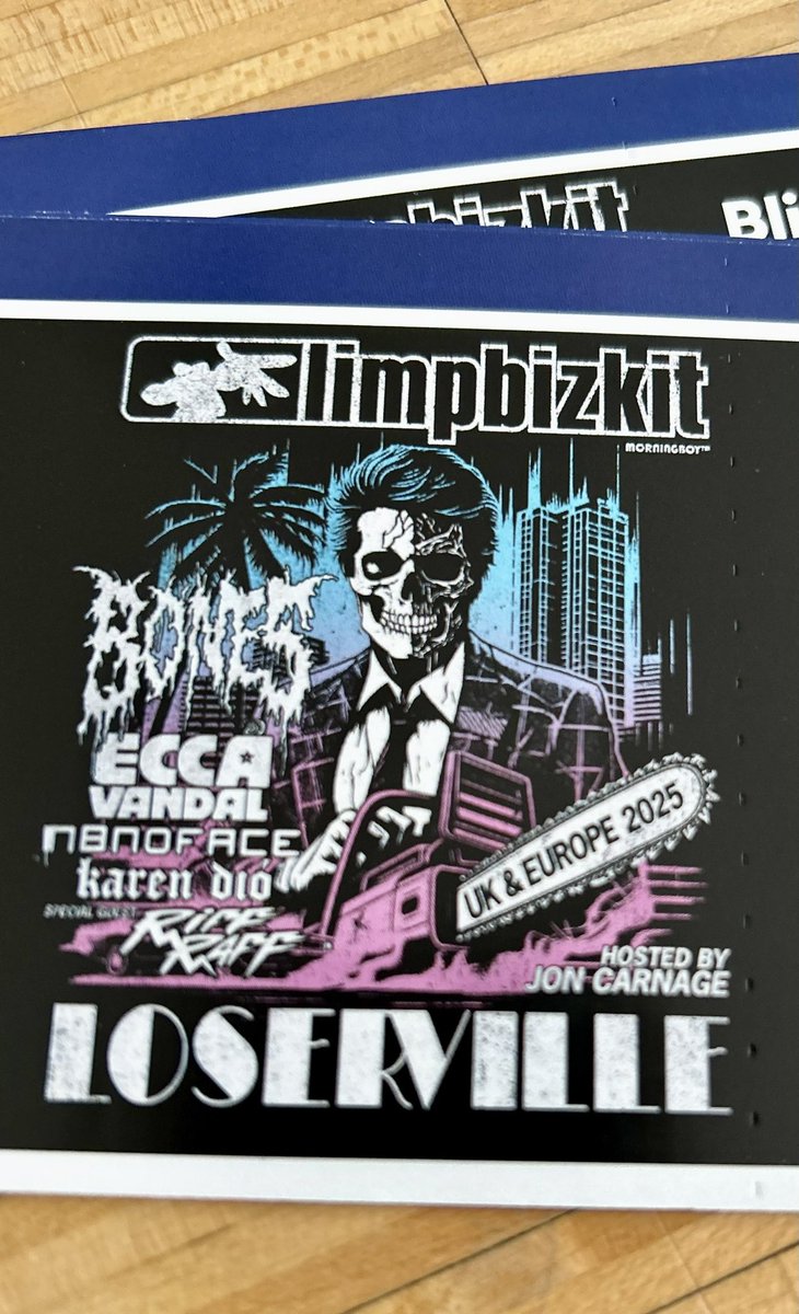 HaneGaNai's tweet image. Less than 2 weeks to go… Can't wait to break some stuff 🔥🤘 #LimpBizkit #ConcertTime