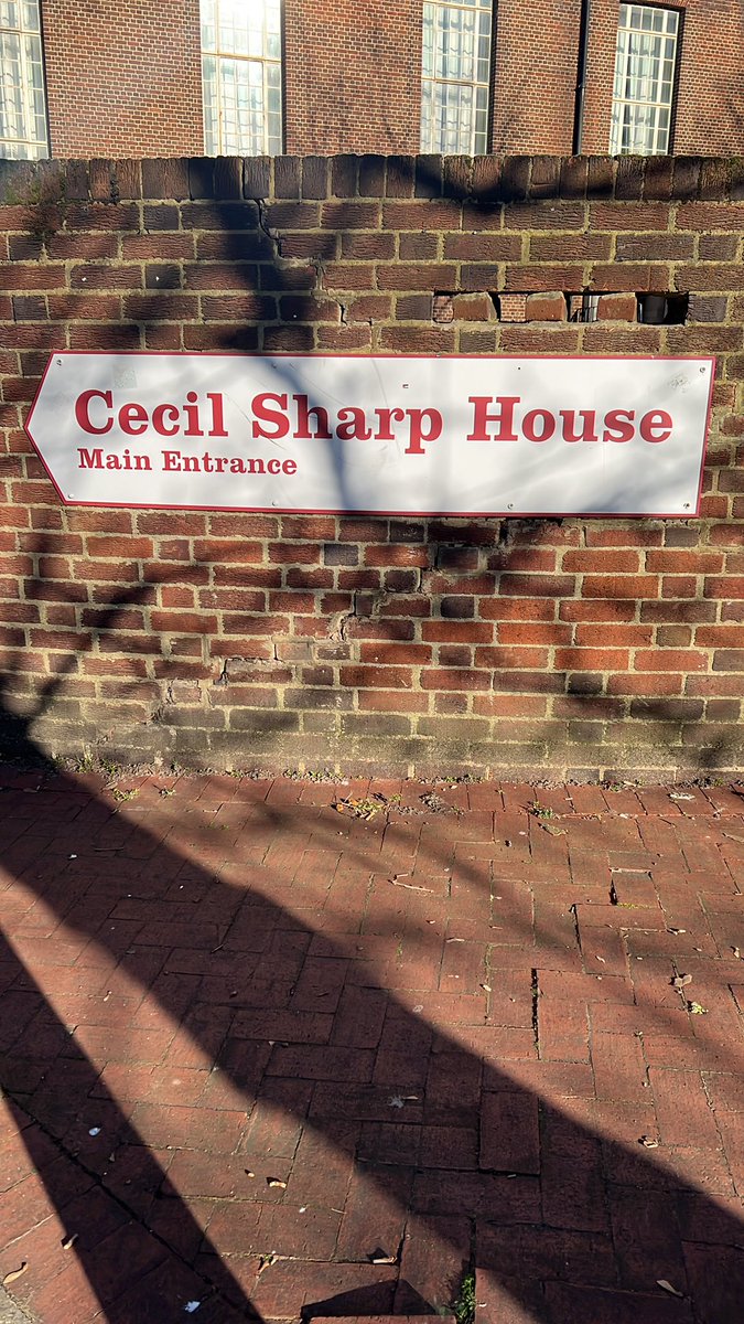 What a glorious morning to be speaking at <a href="/cecilsharphouse/">Cecil Sharp House</a> for the Family Arts Leadership Symposium with <a href="/RMGreenwich/">Royal Museums Greenwich</a> on our amazing collaboration for The Cove an inclusive and accessible playground.