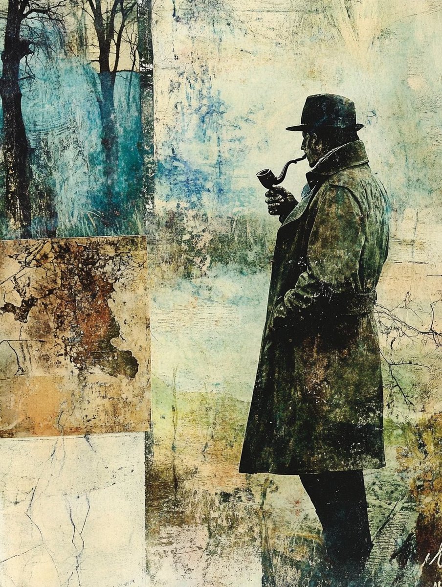 Wanderer's Reflection 🌫️

Step into the enigma of a lone traveler. A vintage trench coat, an ornate pipe, and a misty forest. 🧥

Prompt 👇  
detailed illustration of a contemplative wanderer in a vintage trench coat, smoking an ornate pipe, standing in a misty forest clearing,