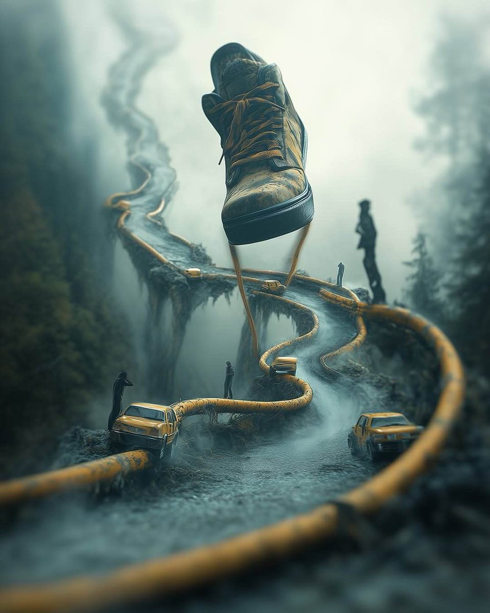 CreativeAIExpo's tweet photo. Surrealbrews works are full of surrealism, creating a dreamlike atmosphere, blending fantasy, metaphor and mystery. The artist creates dramatic scenes through dislocation, deformation and surreal combinations
#Art  #Digitalart https://t.co/lcFl550spM