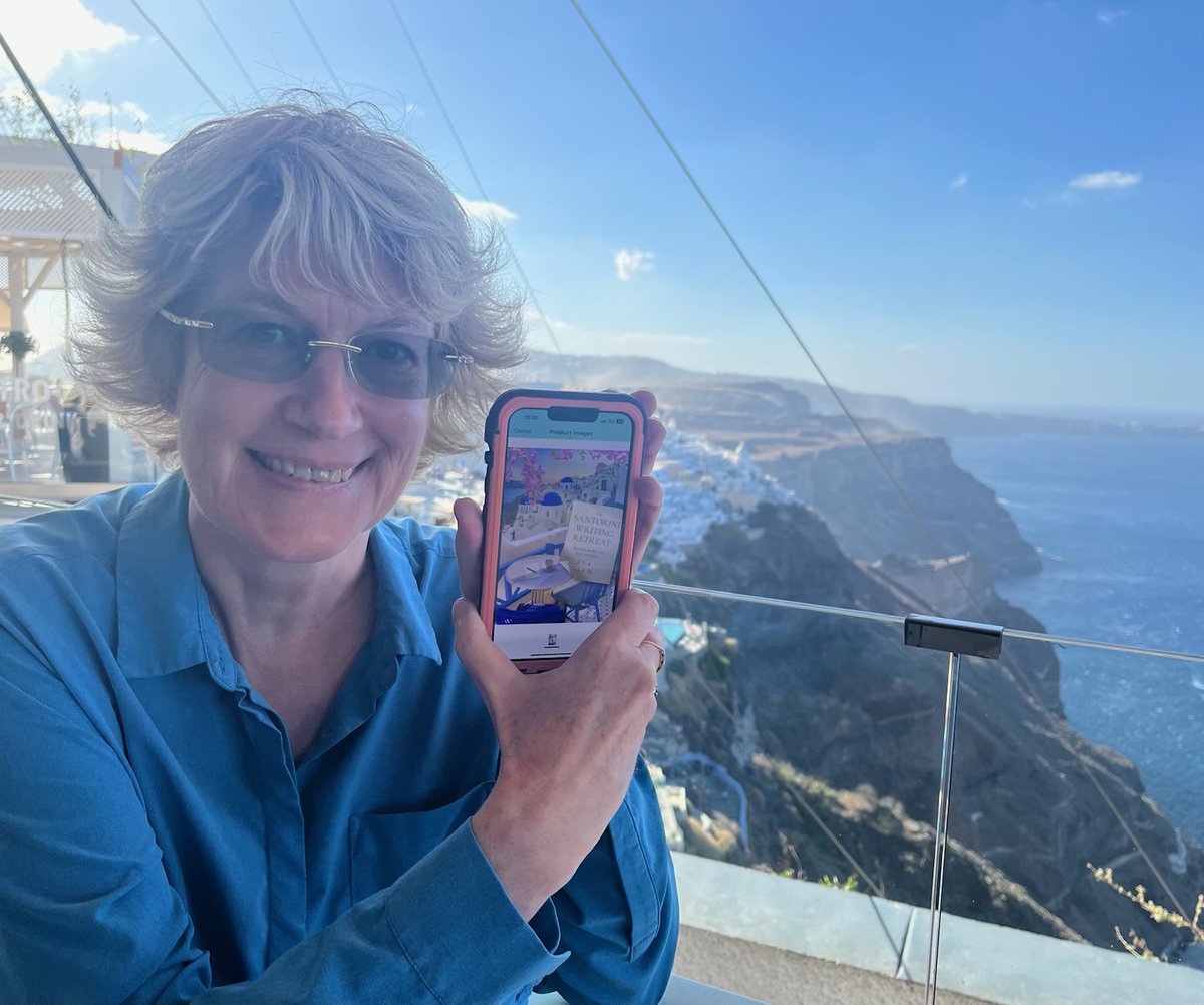 Eva Glyn/Jane Cable (@janecable) on Twitter photo It seems no time at all since I was in #Santorini with nothing but a first draft and a cover... but my #TuesNews is that the proofs have been checked and The Santorini Writing Retreat is ready to go!
mybook.to/SantoriniRetre…
#NewBook <a href="/RNAtweets/">Romantic Novelists' Association</a> #WritersLife It seems no time at all since I was in #Santorini with nothing but a first draft and a cover... but my #TuesNews is that the proofs have been checked and The Santorini Writing Retreat is ready to go!
mybook.to/SantoriniRetre…
#NewBook <a href="/RNAtweets/">Romantic Novelists' Association</a> #WritersLife
