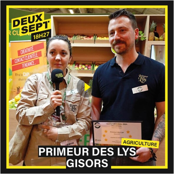 Le Deux-Sept met à l'honneur Primeur des Lys 💪👏

Il y a 3 semaines, le magasin Primeur Des Lys recevait au Salon International de l'Agriculture le prix coup de coeur national de la catégorie primeur 🍇🍉🍠décerné par l'Interprofession des Fruits et Légumes Frais.

Le magazine
