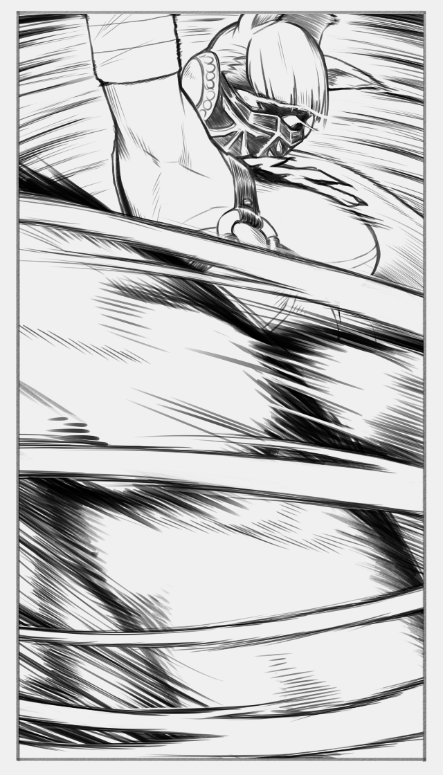 舞い散る紙吹雪を纏い 首狩り高速回転!
これはチャドーの大技

タ ツ マ キ ケ ン ! (3/3) 