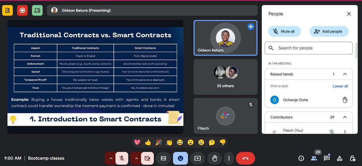 Fitech Community (@fitechcommunity) on Twitter photo <a href="/0xGideonBature/">Gideon Bature</a> always making complex stuffs looking so simple. Indeed Fitech Web3 Bootcamp Students are learning from the best set of Mentors. <a href="/0xGideonBature/">Gideon Bature</a> always making complex stuffs looking so simple. Indeed Fitech Web3 Bootcamp Students are learning from the best set of Mentors.