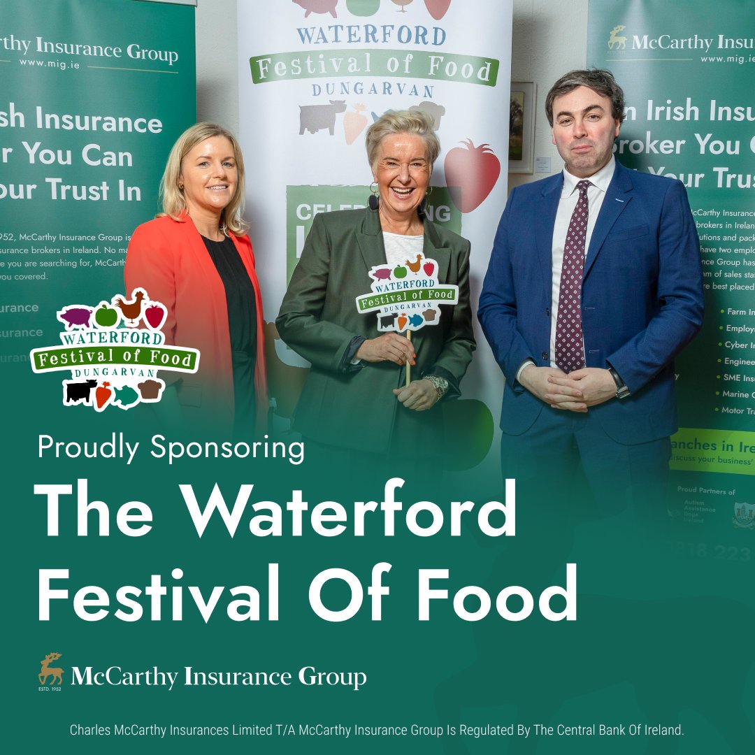 @MIG_ie is proud to return as a sponsor of <a href="/WdFoodFestival/">Waterford Festival of Food</a>!
⁠
As part of our sponsorship, we'll have some fantastic prizes to give away in the run-up to the event – keep an eye on our social media channels! ⁠[ad]