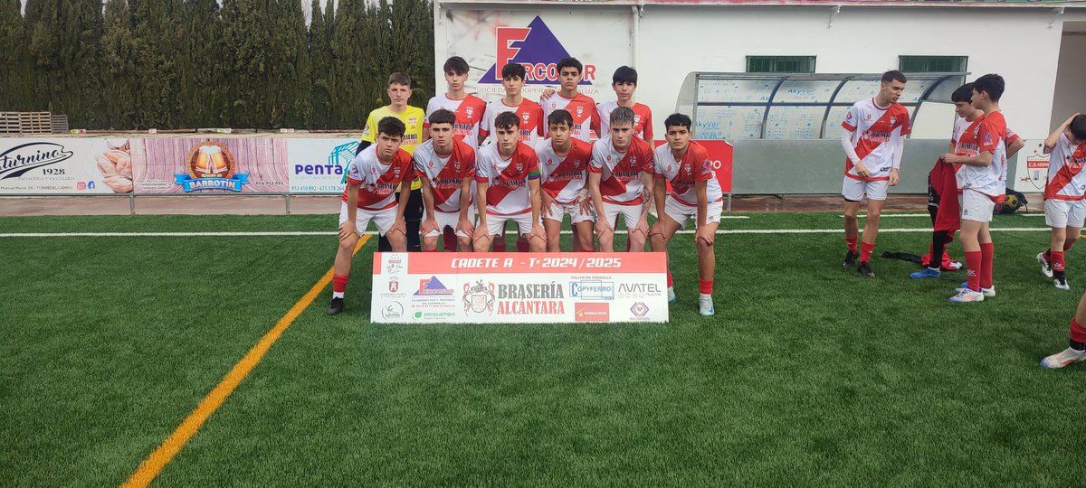 Cadete 6-2 Atlético Jaén 
Bilal⚽️⚽️
Mounir⚽️
Manuel⚽️
Maldonado⚽️
Dani Blanca⚽️