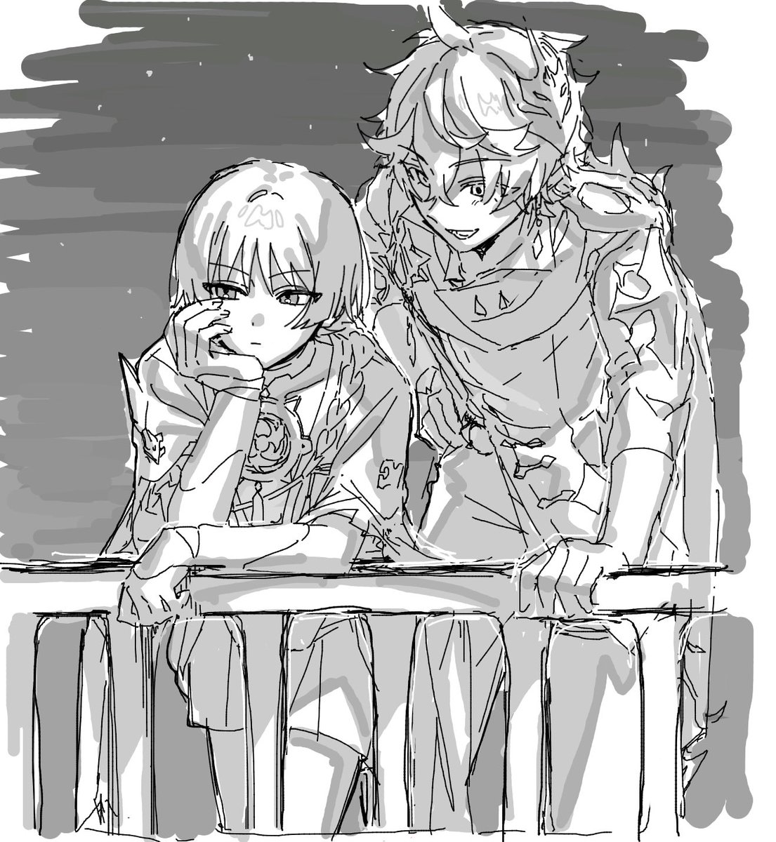 x_fuwm's tweet photo. #chiscara https://t.co/ZqGgyqcBXC