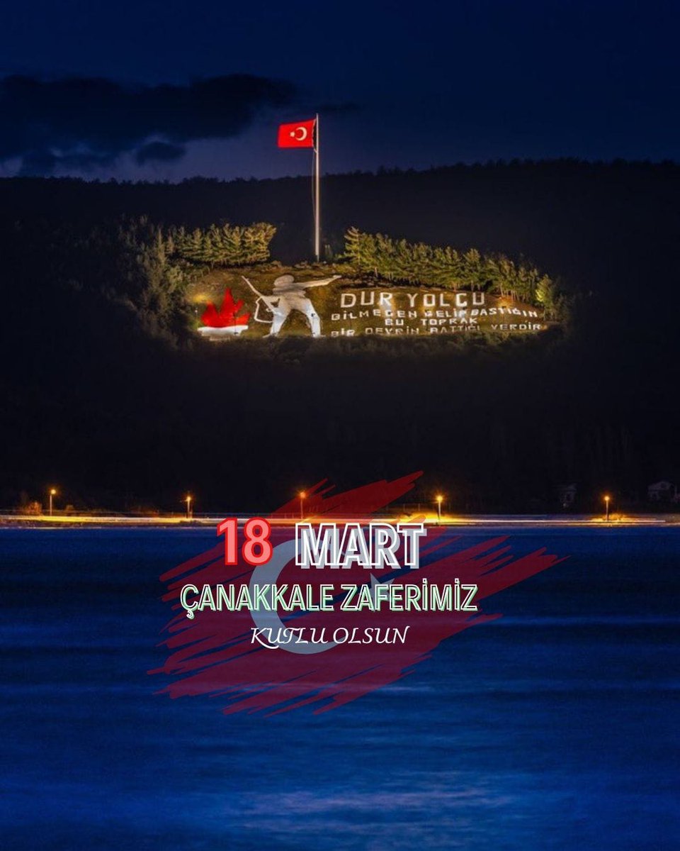 Onlar tarihi kalemle değil kanlarıyla yazdılar. Tüm şehit ve gazilerimizi rahmet ve saygıyla anıyoruz 
#Canakkale #CanakkaleGecilmez