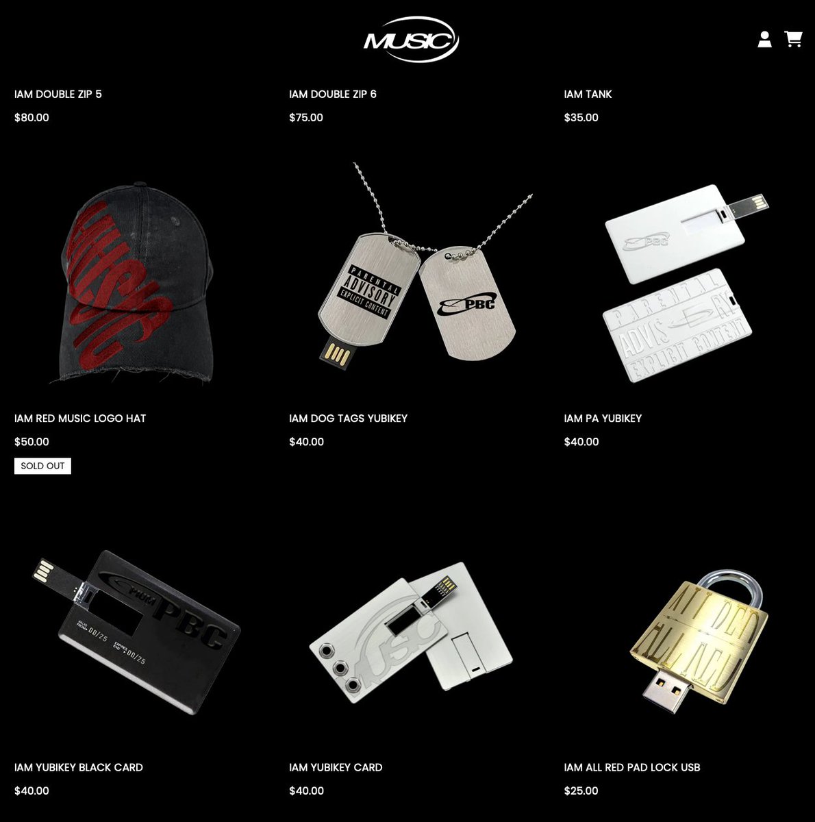 アクセサリー IAM Dog Tags Yubikey Playboi Carti GmT7473bwAAQUny.jpg