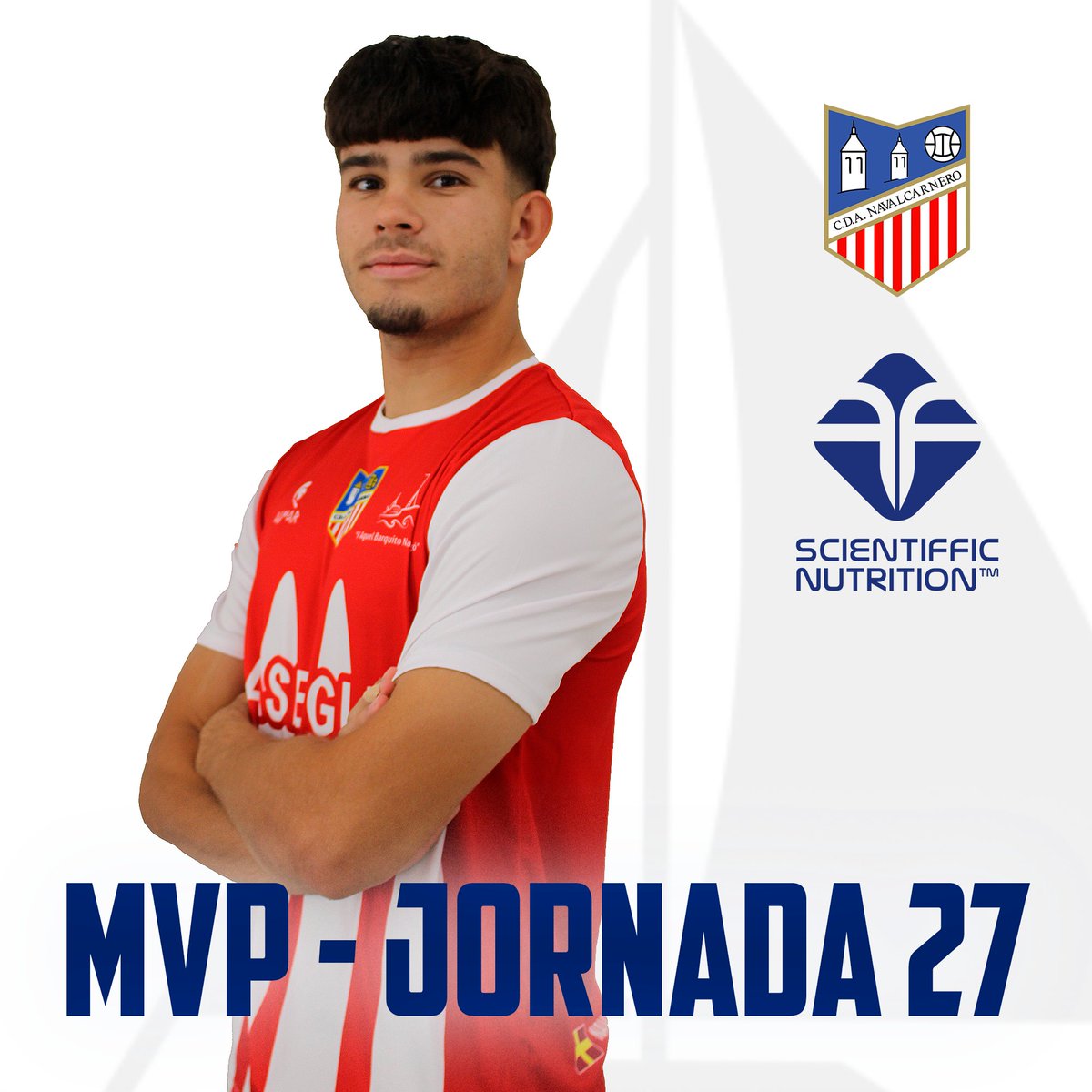 🏆 𝗠𝗩𝗣 𝗦𝗖𝗜𝗘𝗡𝗧𝗜𝗙𝗙𝗜𝗖 𝗡𝗨𝗧𝗥𝗜𝗧𝗜𝗢𝗡

👤 Jaime Pérez ha sido seleccionado como el jugador destacado de la Jornada 27

⚕️ Patrocinado por <a href="/Scientiffic_/">ScientifficNutrition</a>

#AlNavalYoLeAmo ⛵