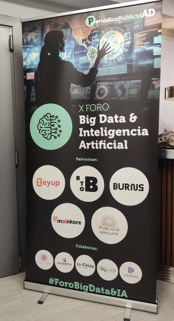 SCOPEN_es's tweet image. ¡Ya estamos enla décima edición del #ForoBigData&amp;amp;IA! Gracias a @PdelaPublicidad