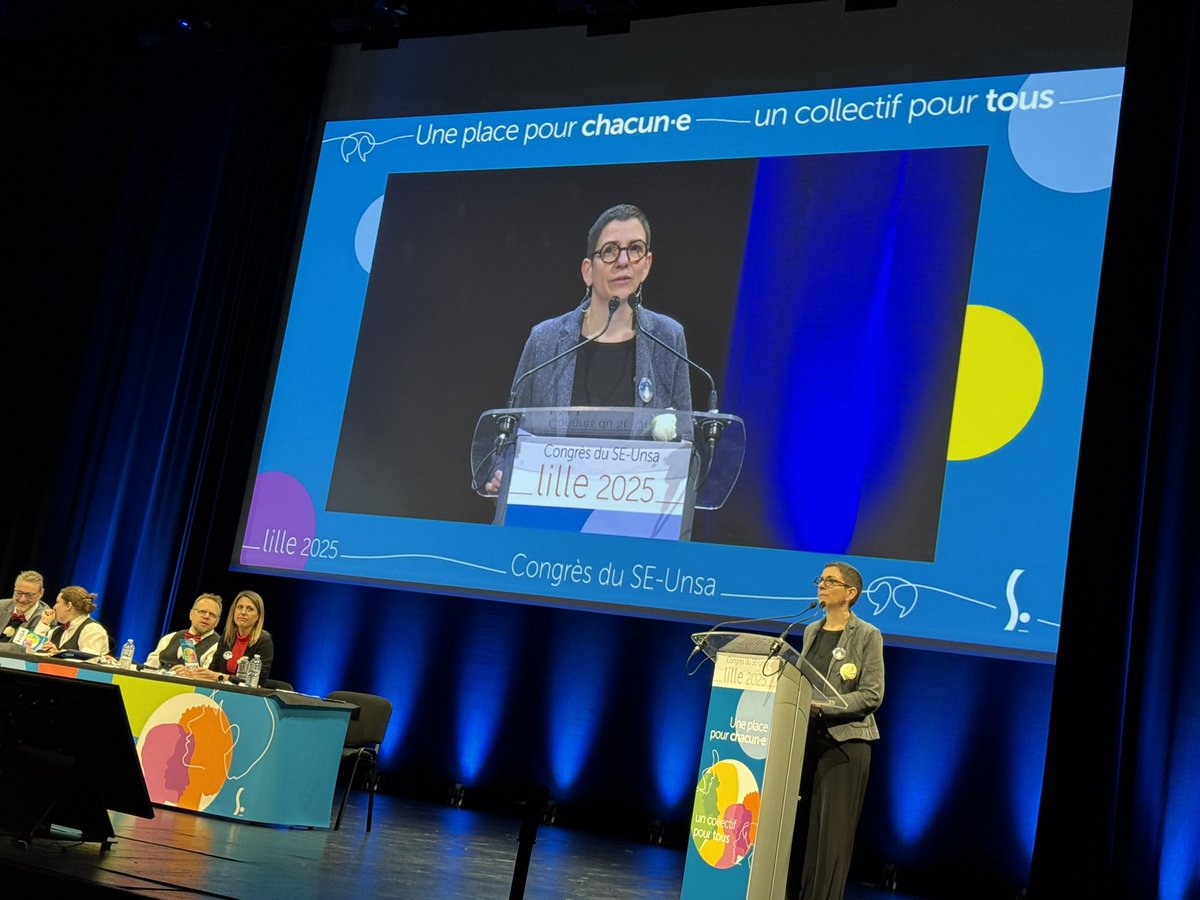 UNSA_officiel's tweet photo. Le congrès du @SE_Unsa, premier syndicat, vient de commencer à Lille avec une belle délégation de l’UNSA pour ce premier jour : @LaurentEscure @lucfarre @JerebVanessa @alain_gergaud @flodo01 @FMarchandfred Delphine Lambert, Virginie Dabbarh Forté, Stéphane Daval, @PEDEBOSCQ_ERIC https://t.co/VvQMHG8OxK