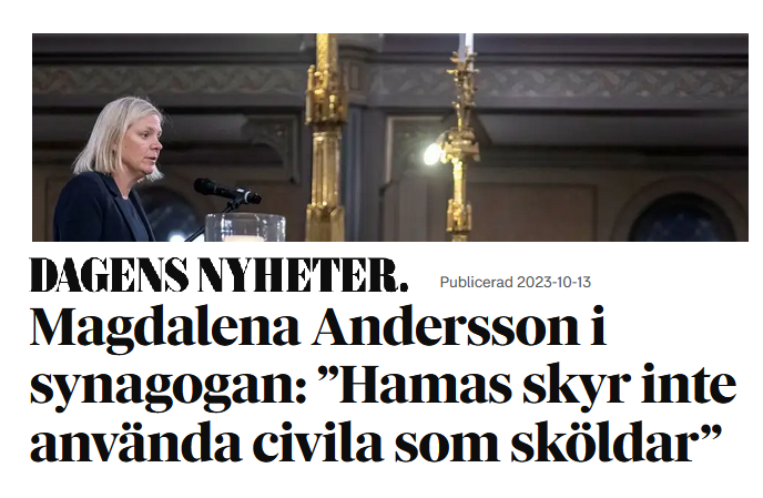 Carlstrm2023's tweet image. Kom ihåg hur @socialdemokrat använde israeliska lögner för att rättfärdiga att civila palestinier dör i Gaza: Än idag vägrar @magdandersson kalla det Israel gör för folkmord, än idag vägrar hon sätta hårda sanktioner på Israel!