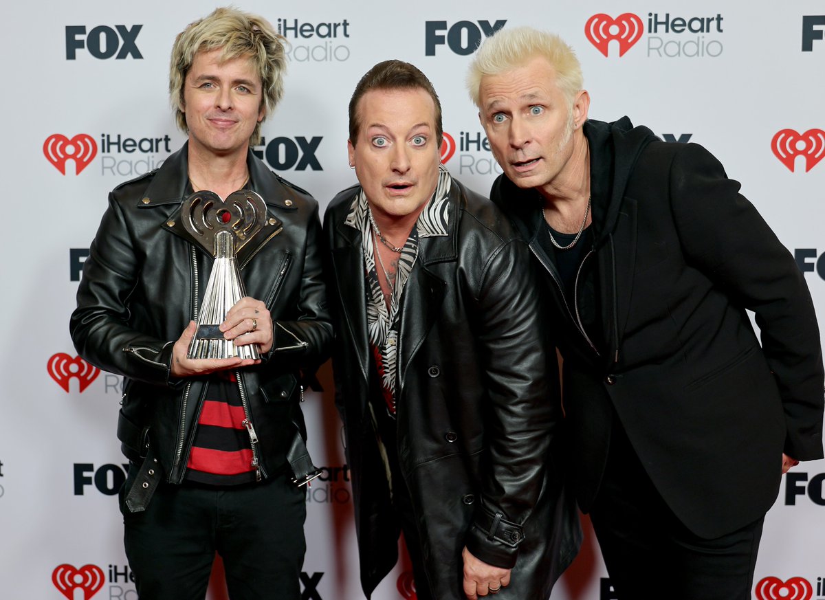 rocksound's tweet photo. Shinedown, Green Day and Linkin Park were among the winners at the iHeartRadio Music Awards in LA last night

Photos by Frazer Harrison/Getty Images https://t.co/3wu1CN7V66