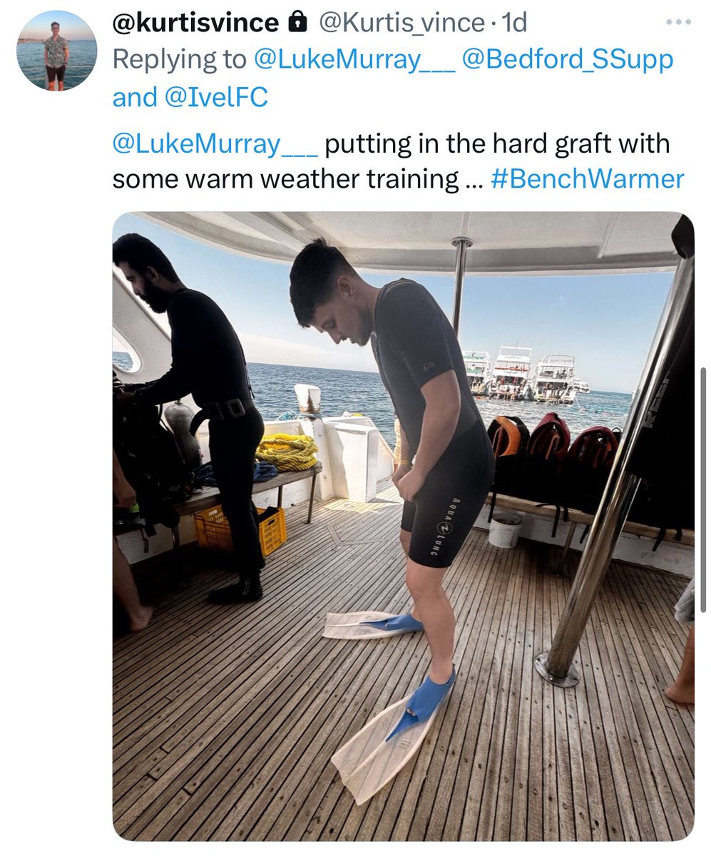 Bedford Sunday League Supplement tweet media