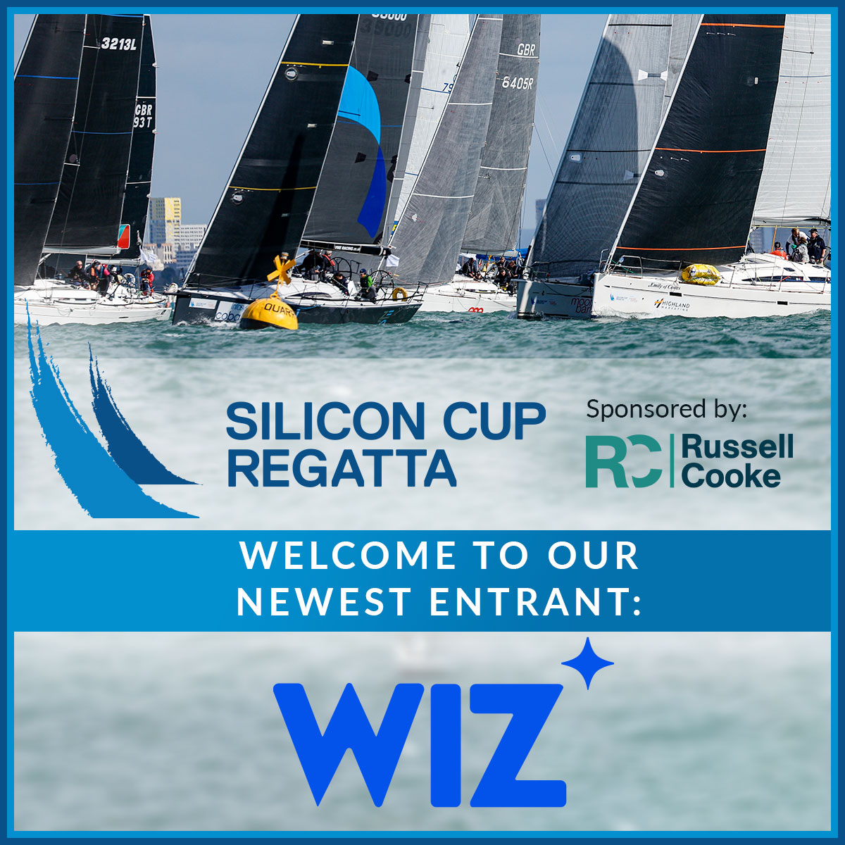 We are happy to have <a href="/wiz_io/">Wiz</a> back for this year's #regatta – and they're entering not one, but TWO boats to the competition! 

Learn more about #TheSiliconCup - #IT #charity #sailing #regatta - at our networking reception next week at <a href="/RORCRacing/">RORC</a> London: bit.ly/41rxa1F