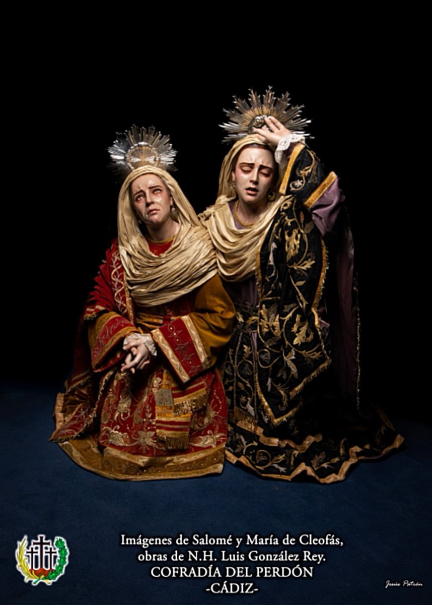 🔵⚪ Mañana se bendicen las imágenes de María Cleofás y María Salomé en el Perdón. Son obras de Luis González Rey.
<a href="/CofradiaPerdon/">Cofradía del Perdón</a> 

#Cuaresma2025
#SemanaSanta2025

#CádizCofrade #Cádiz
#CadizCofrade #Cadiz