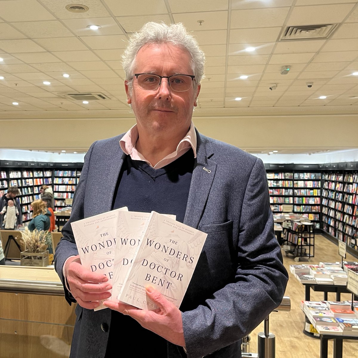 Professor Paul Crawford (@professorpaulc1) on Twitter photo Launched today! So good to see my novel The Wonders of Doctor Bent out there!!! <a href="/UoNPressOffice/">Uni of Nottingham Press Office</a> <a href="/InstituteMH/">The Institute of Mental Health</a> <a href="/ahmedhankir/">Professor Ahmed Hankir</a> <a href="/CranthorpeBooks/">Cranthorpe Millner Publishers</a> #MentalHealth #Psychology #Psychiatry #suspense #thriller #movie #readercommunity #reader
waterstones.com/book/the-wonde…. Launched today! So good to see my novel The Wonders of Doctor Bent out there!!! <a href="/UoNPressOffice/">Uni of Nottingham Press Office</a> <a href="/InstituteMH/">The Institute of Mental Health</a> <a href="/ahmedhankir/">Professor Ahmed Hankir</a> <a href="/CranthorpeBooks/">Cranthorpe Millner Publishers</a> #MentalHealth #Psychology #Psychiatry #suspense #thriller #movie #readercommunity #reader
waterstones.com/book/the-wonde….
