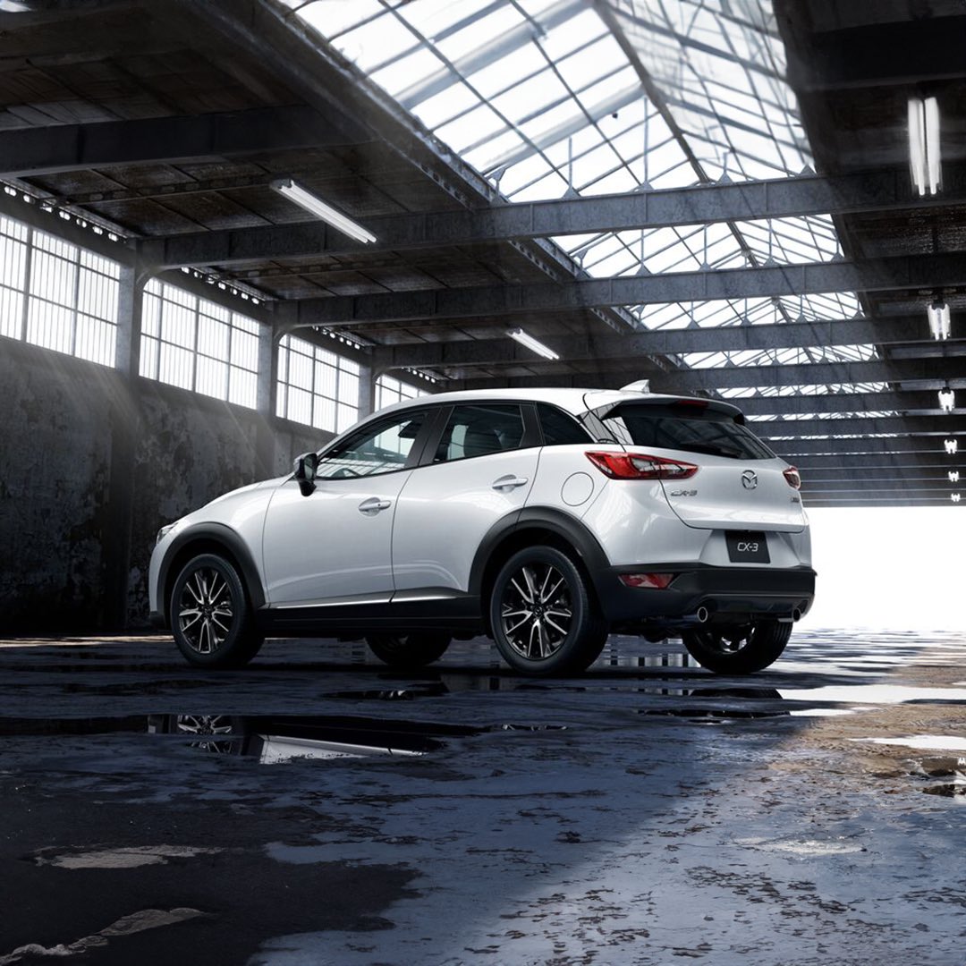 Mazda_UAE's tweet image. Dynamic Design. Energetic Drive.
The Mazda CX-3 combines striking looks with innovation, making every journey unforgettable.
#MazdaCX3 #BoldStyle #MazdaLife #MazdaUAE