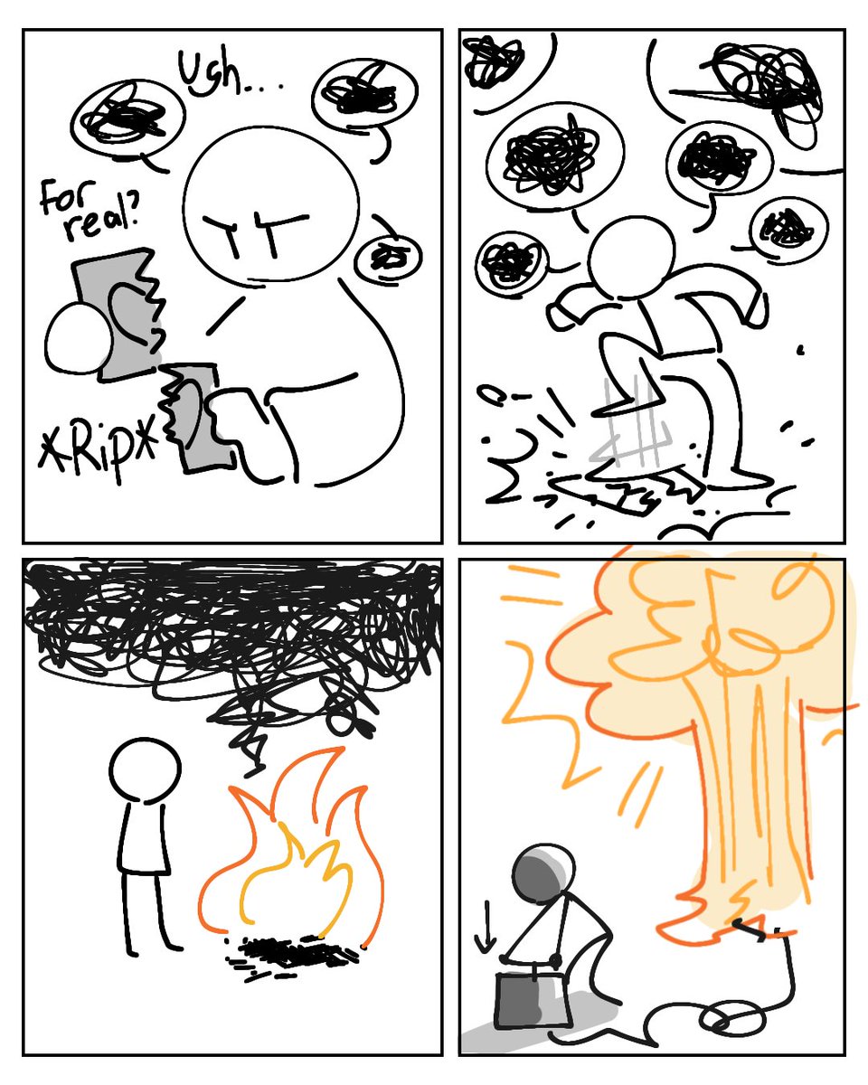 litartsydraws's tweet photo. #ventcomic
Based on a past experience with someone who I used to be friends with.
I remember I like talking with them because we are close. But sometimes I would dread talking about my interests with them.
I also remember there were times where I sometimes cherry pick or https://t.co/XI6WPRrVUX