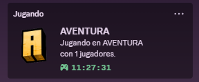 aventuramcsv's tweet photo. ¡Nuestro usuario Fuabyafyiha ha estado 11 HORAS dentro del servidor!

Eso se llama dedicación y muchas ganas de jugar JAJAJA 🤣 https://t.co/xWve6iDCaS